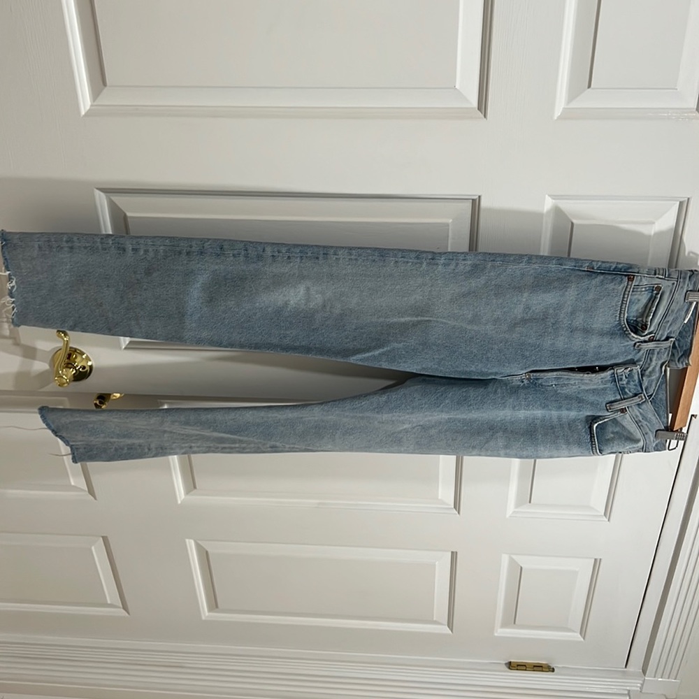 Agolde criss cross waist high rise size 26 jeans